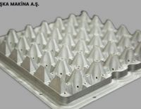 Fabrication de moules pour plateaux à œufs Aska Makina Département de moulage de plateaux et de boîtes à œufs